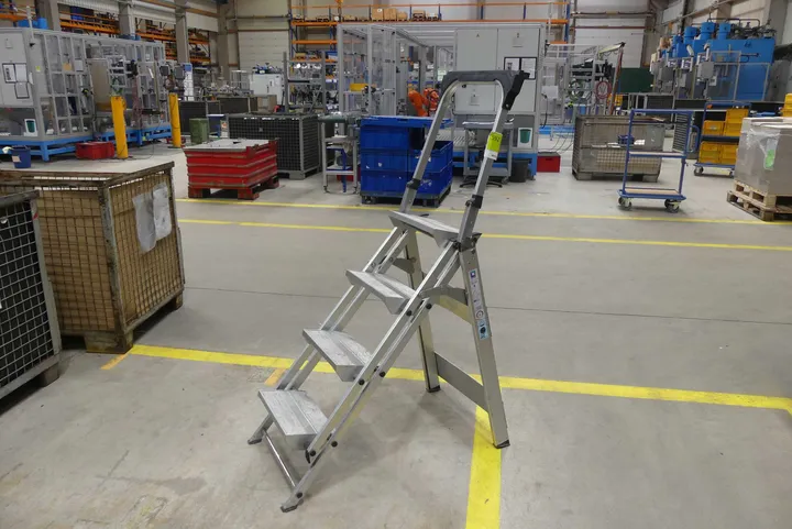 Günzburger Steigtechnik - Stehleiter, 4-Stufen